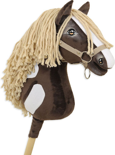Hobby Horse Large Premium Stick Horse Western Iv Dark Bay Light Mane A3