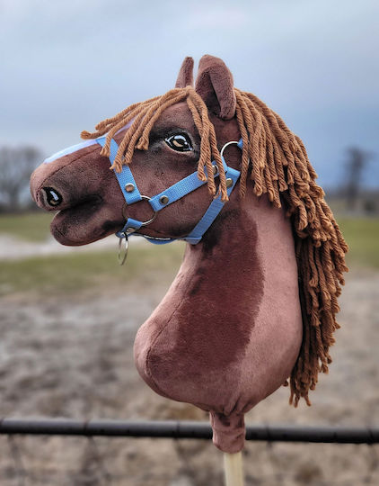 Hobby Horse Groß Premium Stockpferd Dunkel Kastanie A3