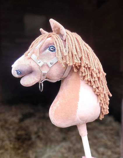 Hobby Horse Large Premium Stick Horse Light Chestnut A3