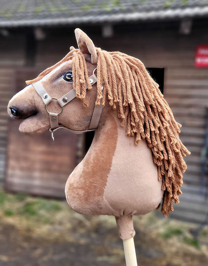 Hobby Horse Large Premium Stick Horse Light Chestnut A3