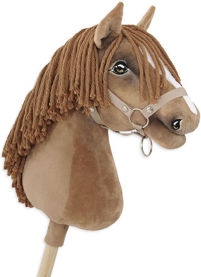 Hobby Horse Large Premium Stick Horse Light Chestnut A3