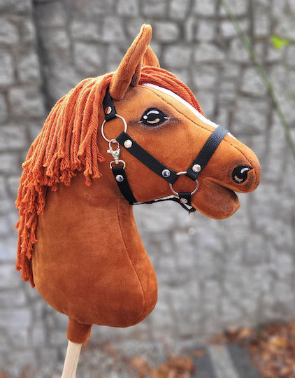 Hobby Horse Голям Премиум Кон на Пръчка Кестен A3