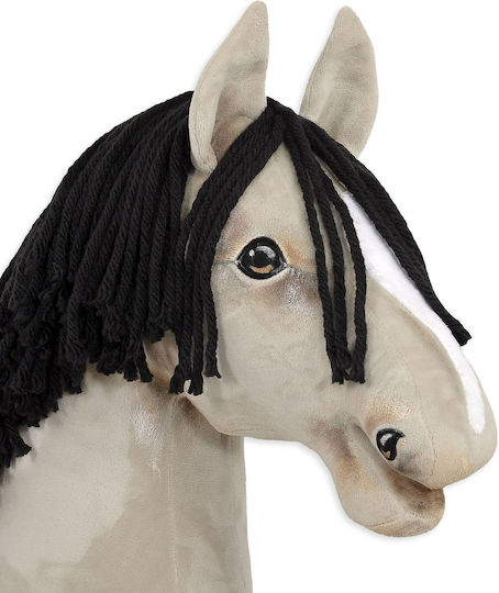 Hobby Horse Großes Premium Steckenpferd Hellbeige A3
