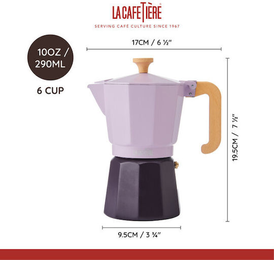 La Cafetière Електрическа Мокро кафе Лилав