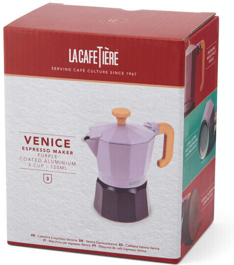 La Cafetière Electric Stovetop Espresso Pot for Purple