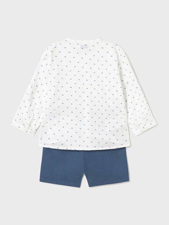 Kinder-Set mit Shorts Sommer 2Stück Thalassie Hemd