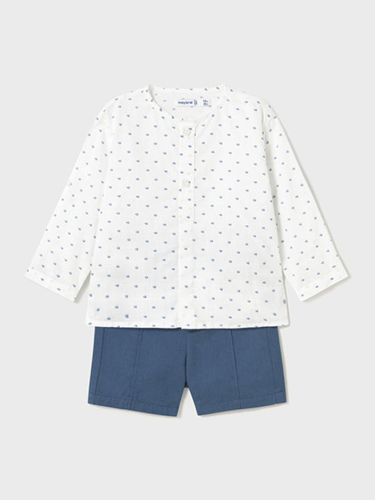 Kinder-Set mit Shorts Sommer 2Stück Thalassie Hemd