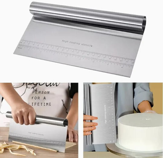 Inox Pasta & Dough Scraper 22cm