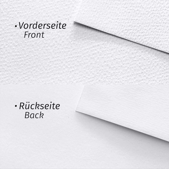 Bloc De Schițe Tritart A1 10 Foi Hârtie Albă 300 G/m² 2 Texturi Netedă Tare 59.4x84.1 Cm