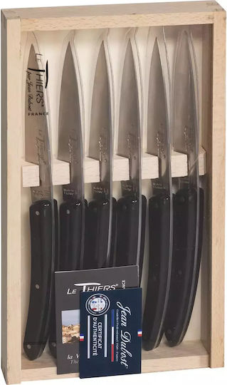 Laguiole Jean Dubost Steak Knives Made of Stainless Steel 6 Pieces