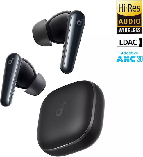 Soundcore by Anker Liberty 5 In-ear Bluetooth Handsfree Earphones with Sweat Resistance and Charging Case Black