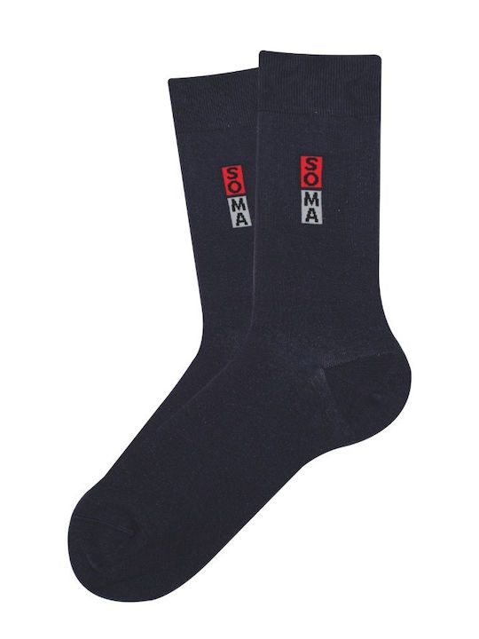 Soma Socks Ανδρικές Κάλτσες Μπλε