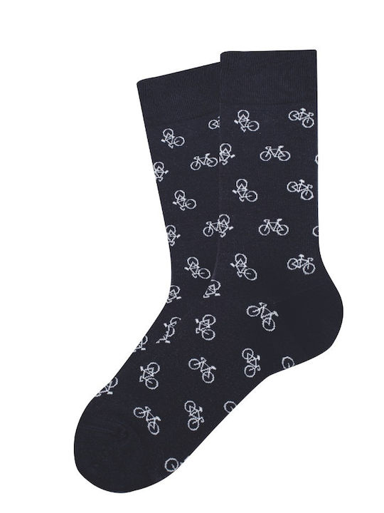 Soma Socks Bărbați Șosete cu Model Dark Blue 1Pachet