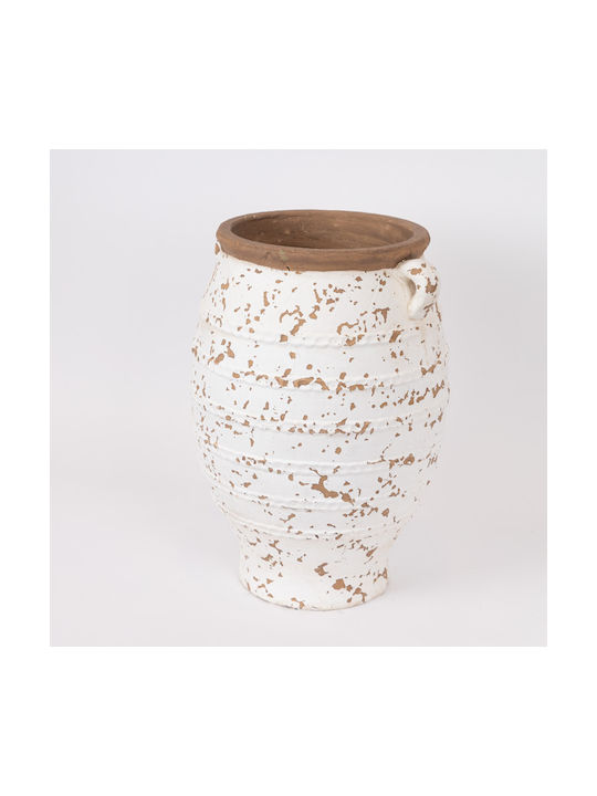 Decorative Vase White 30x29x40.5cm