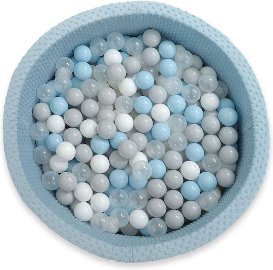 Bobono Trockene Pool Minky H-30 Cm 300 Bälle Misty Blau