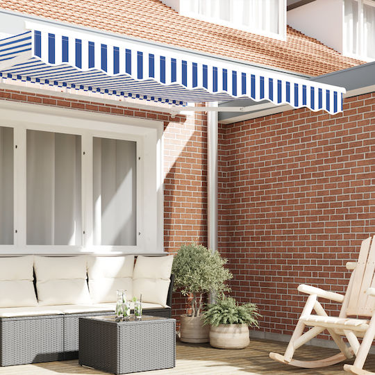 vidaXL Τεντόπανο Μπλε 0.2x2.3m