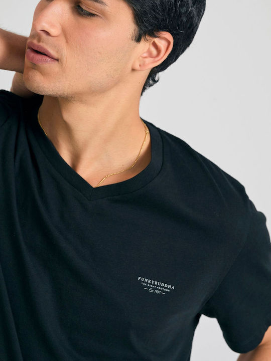T-shirt Μαύρο