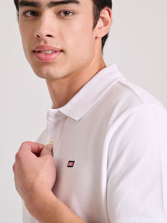 Polo Short Sleeve Blouse White