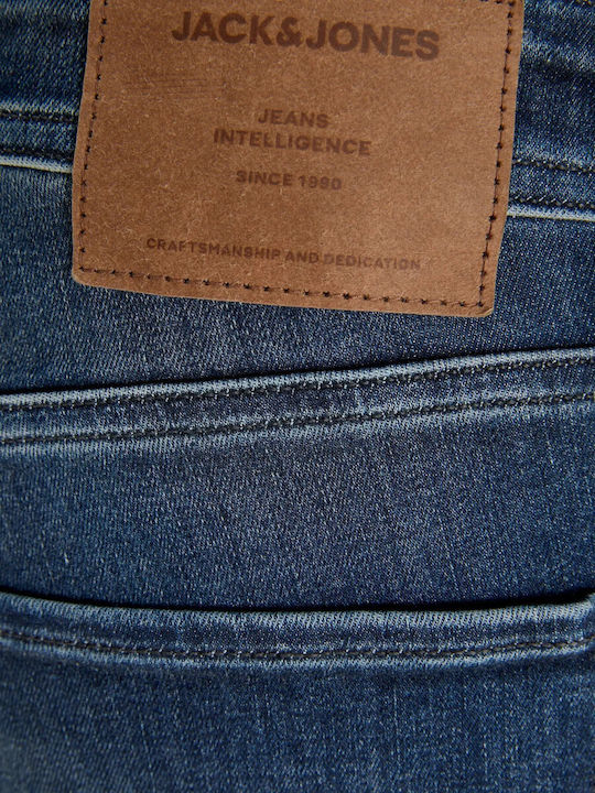 Glenn Ανδρικό Παντελόνι Τζιν με Slim Εφαρμογή Blue Denim