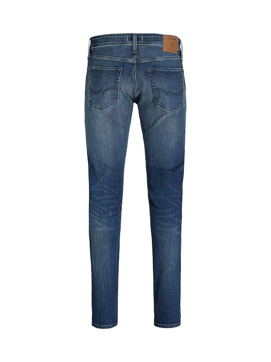 Glenn Ανδρικό Παντελόνι Τζιν με Slim Εφαρμογή Blue Denim