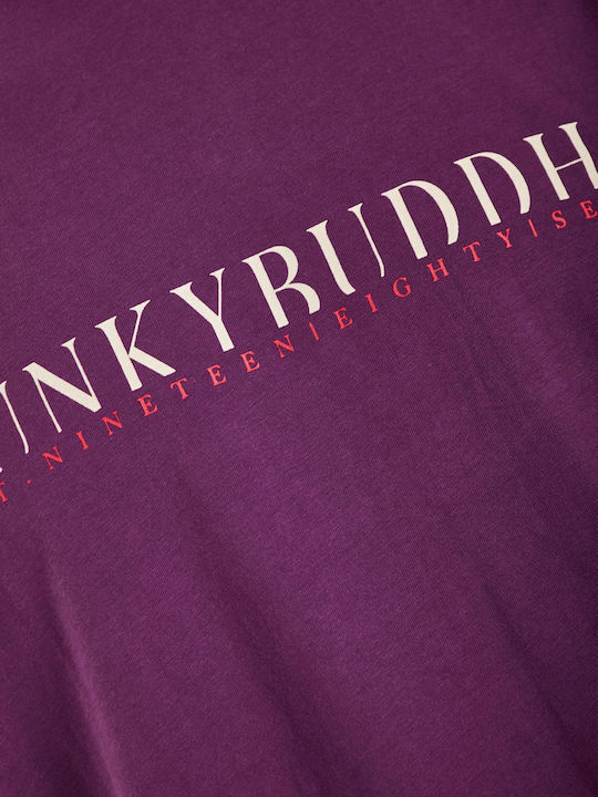 T-shirt Μωβ