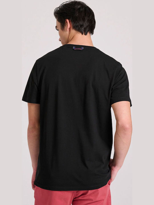 T-shirt Μαύρο