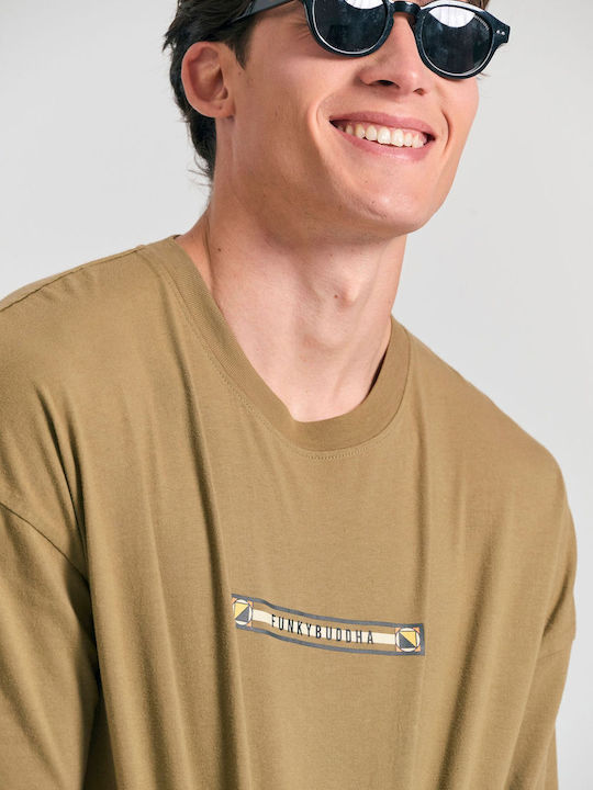 T-shirt Χακί