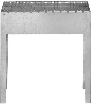 Mustang Ανοξείδωτη Ψησταριά Κάρβουνου 50x30εκ.