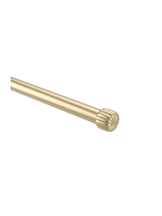 Umbra Extendable Metallic Curtain Pole Cleo Single Φ2.5mm 91-168cm Gold