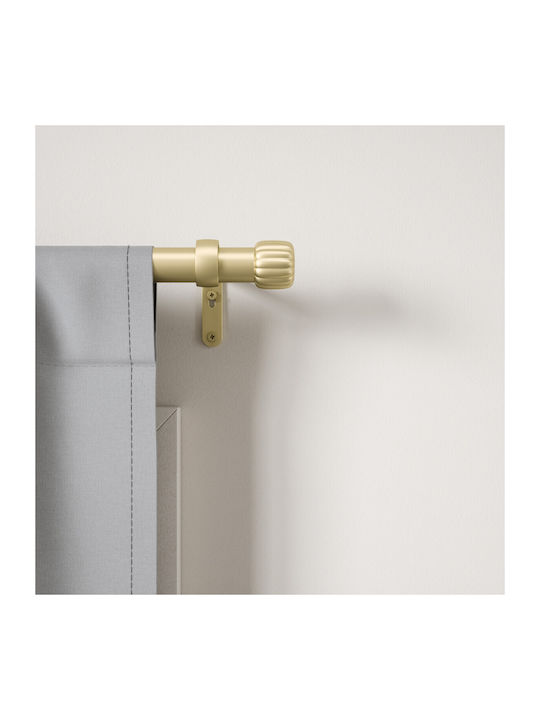 Umbra Extendable Metallic Curtain Pole Cleo Single Φ2.5mm 91-168cm Gold