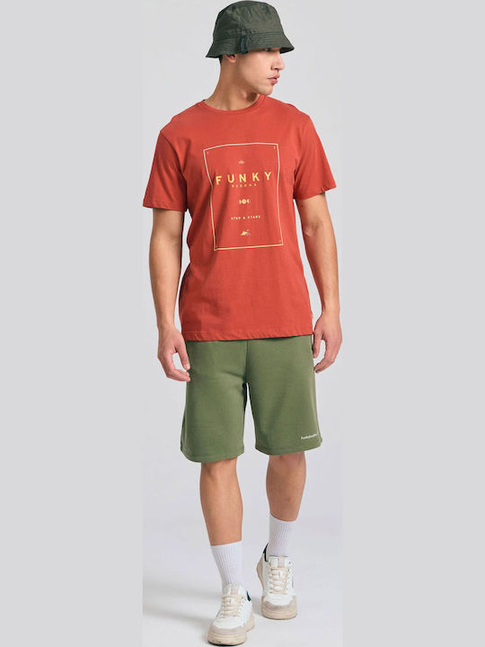 T-shirt Καφέ