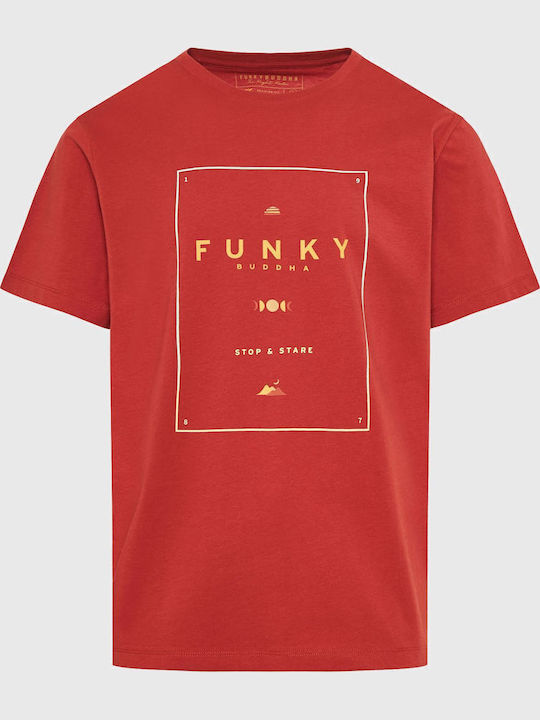 T-shirt Καφέ