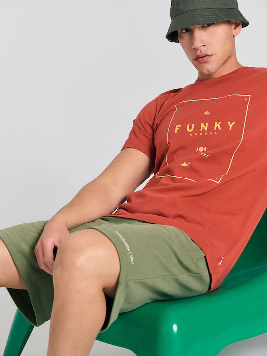 T-shirt Καφέ