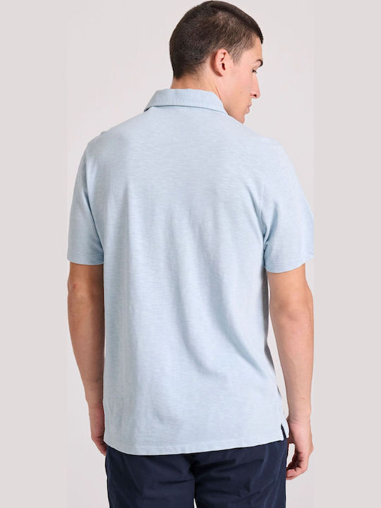 Funky Buddha Polo T-shirt Foggy Blue