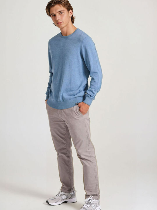 Long Sleeve Sweater Blue Light