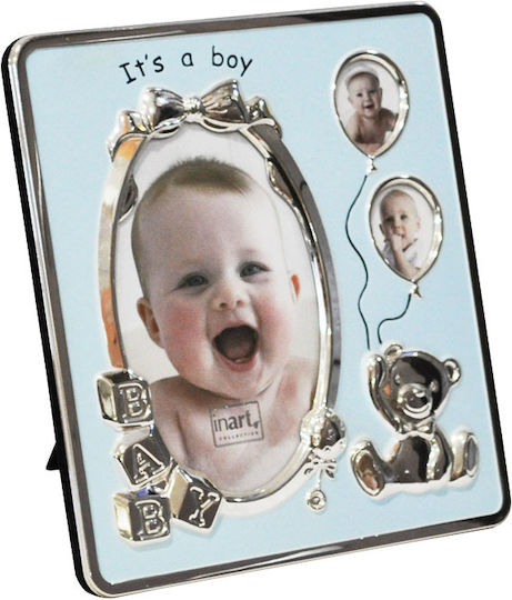 Inart Metallic Multiframe 10x15cm