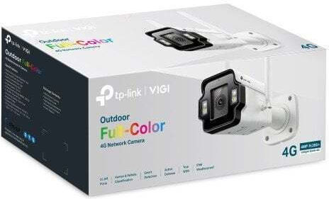 TP-LINK INSIGHT S345-4G IP Cameră de Supraveghere 4G Full HD+ 4MP Rezistentă la apă cu Comunicare Bidirecțională și Lentilă 4mm