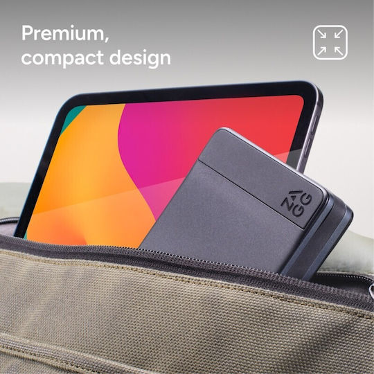 Zagg USB-A / USB-C Docking Station με HDMI 4K PD Ethernet Γκρι