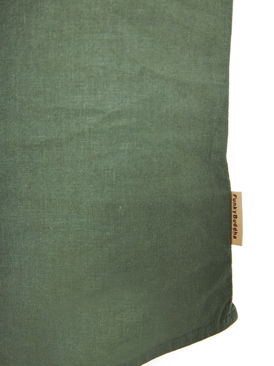 Short Sleeve Khaki Blouse
