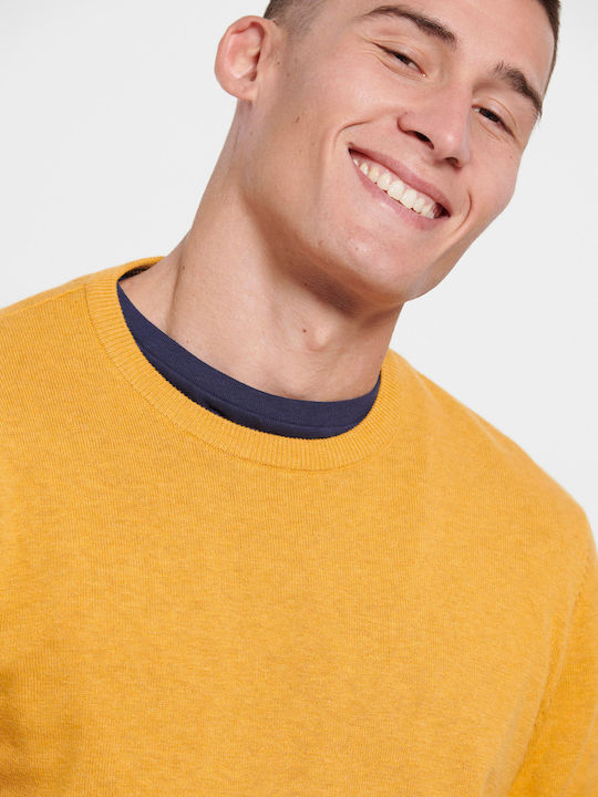 Long Sleeve Sweater Ochra Mel FBM008-001-09-Ochra-Mel