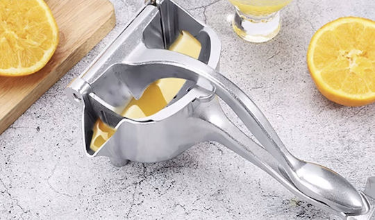Ruhhy Table Press Lemon / Orange made of Stainless Steel in Yellow Color