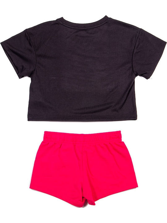 Kids' Set with Shorts Summer 2pcs Black