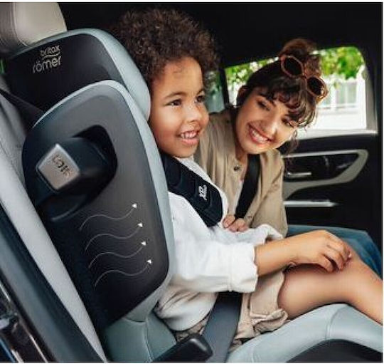 Britax Romer Kidfix Pro Style Baby Car Seat High-back Booster i-Size with Isofix Harbor Blue 15-36 kg