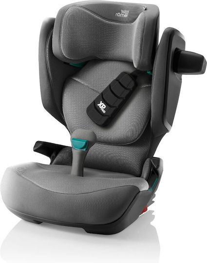 Britax Romer Kidfix Pro Style Καθισματάκι Αυτοκινήτου High-back Booster i-Size με Isofix Mineral Grey 15-36 kg