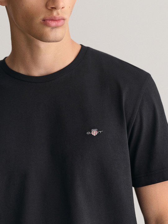 T-shirt Μαύρο