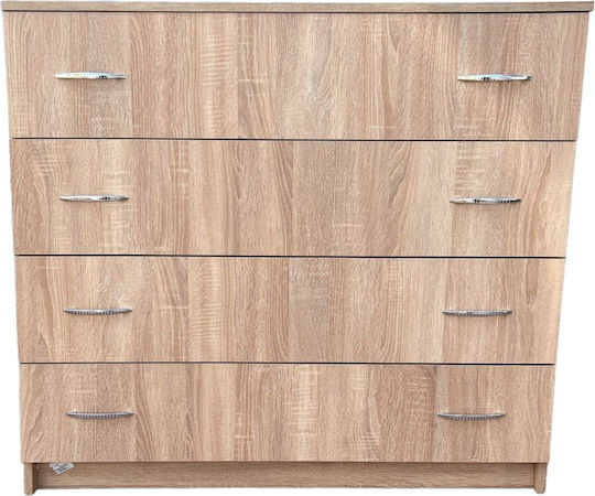 Wooden Chest of Drawers Derin Plus 100x45x100cm