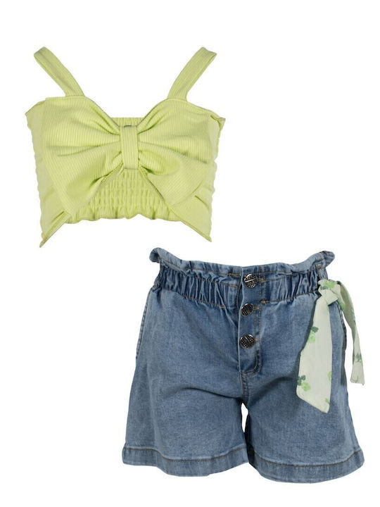Комплект Лято 2бр Lime/Jean