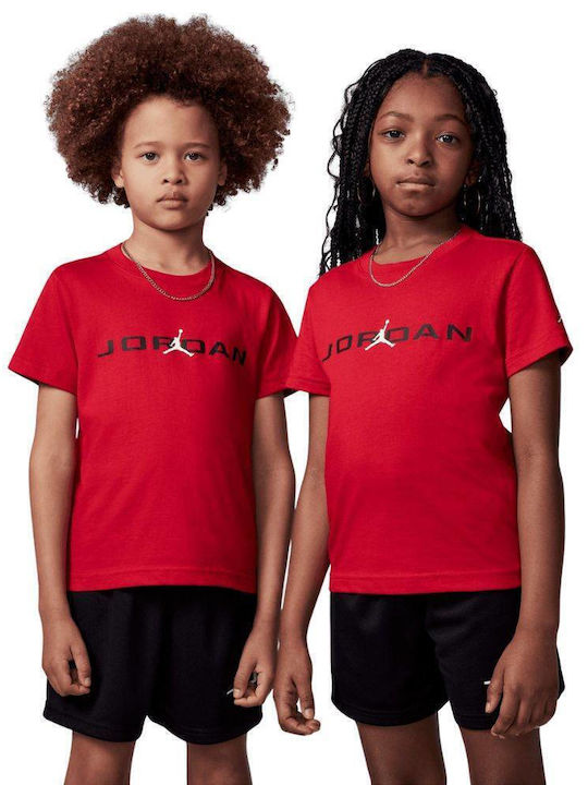 Kids' Set with Shorts Summer 2pcs Red