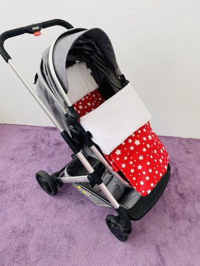 Stroller Bedding Set Stroller Red Blanket, Lightweight Bag, And Pillow