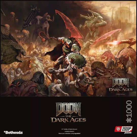 Puzzle Good Loot Gaming Doom Dark Ages Slayer's Rage 1000 Pc S